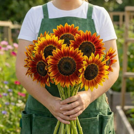 Harlequin, Sunflower Seeds